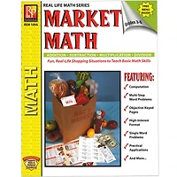 Market Math for Beginners Book, Grades 3-6