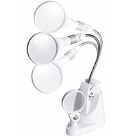 OttLite® LED Clip & Freestanding Magnifier Lamp
