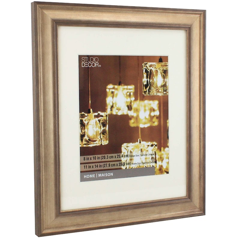11" x 14" Rustic Bronze Frame with Mat, Home by Studio Décor®