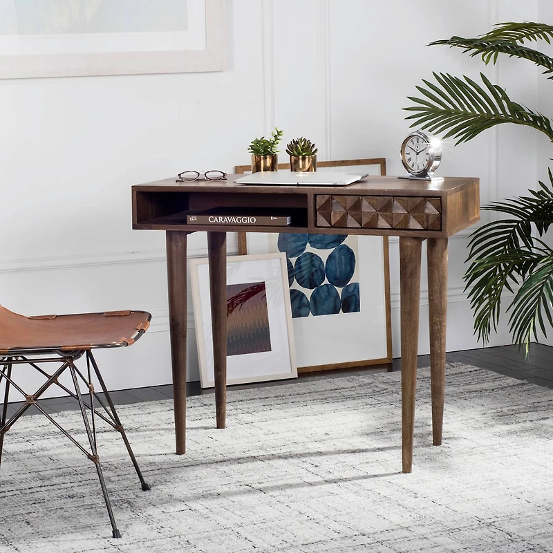 Zinnia Desk in Walnut