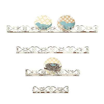 Hello Honey® Cream Iron Ledges Set