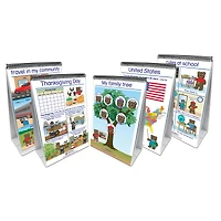New Path Learning® Social Studies Readiness Flip Chart, Set of 5