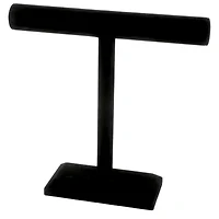 12" Black Velvet Single Bar Jewelry Stand by Bead Landing™ 