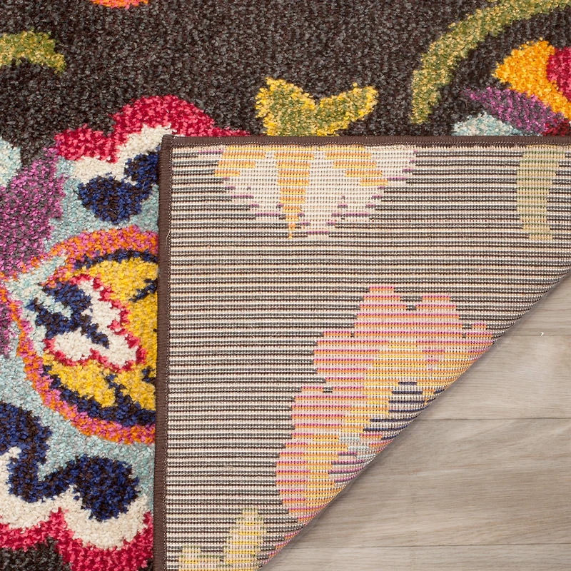 Monaco Boho Floral 4' X 5'-7" Area Rug