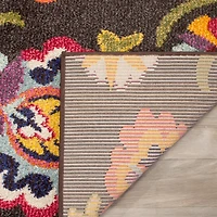 Monaco Boho Floral 4' X 5'-7" Area Rug