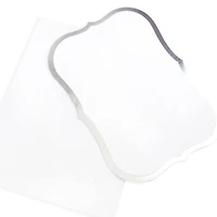 Silver Foil Flat Cards & Envelopes by Recollections™, 5" x 7"