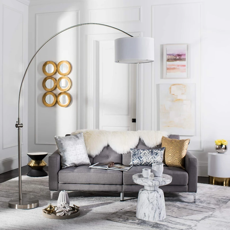 Ascella Arc Floor Lamp in Black
