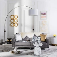Ascella Arc Floor Lamp in Black