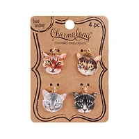 12 Packs: 4 ct. (48 total) Gold Cat Charms by Bead Landing™
