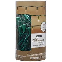 50ct. Creative Collection™ Shimmer Lights Green Vine by Ashland™