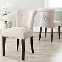 Sinclair Ring Chair Set of 2 in Taupe