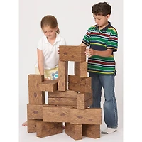Giant Timber Blocks, 16 Pieces