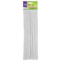 Pacon® Creativity Street® 12” Snow White Chenille Stems, 24 Pack Bundle