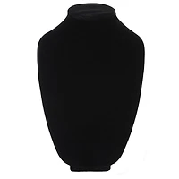 12" Black Velvet 3D Necklace Stand by Bead Landing™