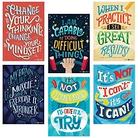 Creative Teaching Press® Mindset Inspire U Poster 6-Pack