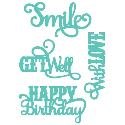 Cuttlebug® Sweet Sentiments Die Set