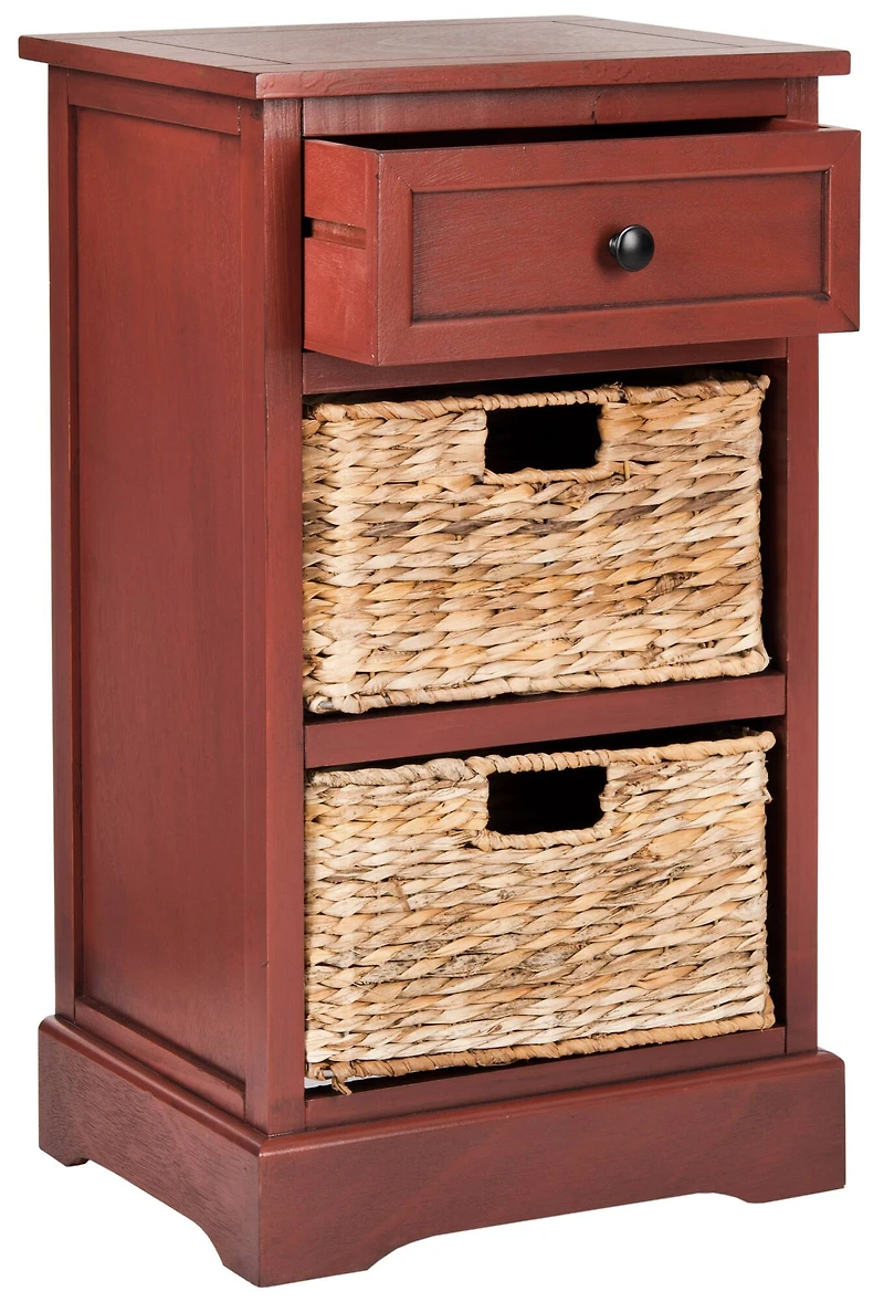 Carrie Side Table in Red