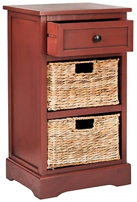 Carrie Side Table in Red