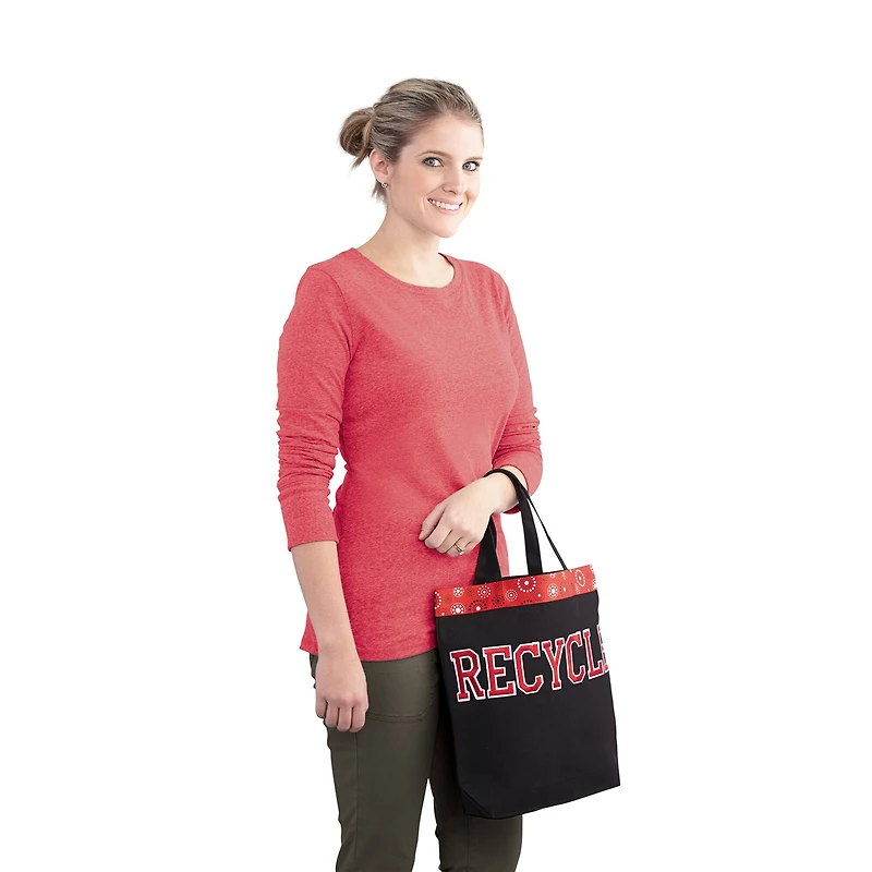 Black Cotton Tote Bags, 3ct. by Make Market®