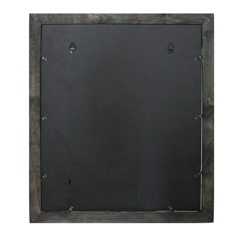 Home Black Wash Wooden Frame by Studio Décor