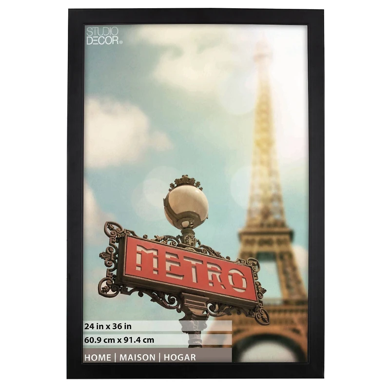 9 Pack: Black 24" x 36" Studio Frame, Home Collection by Studio Décor®