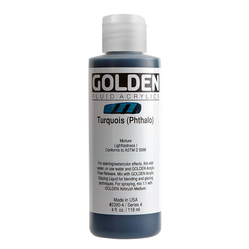 Golden® Fluid Acrylics, 4oz.