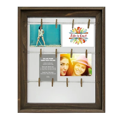Gray Wash 19" x 23" Collage Clip Frame by Studio Décor®