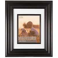 Home 8" x 10" Bronze Wide Scoop Frame with Mat by Studio Décor®