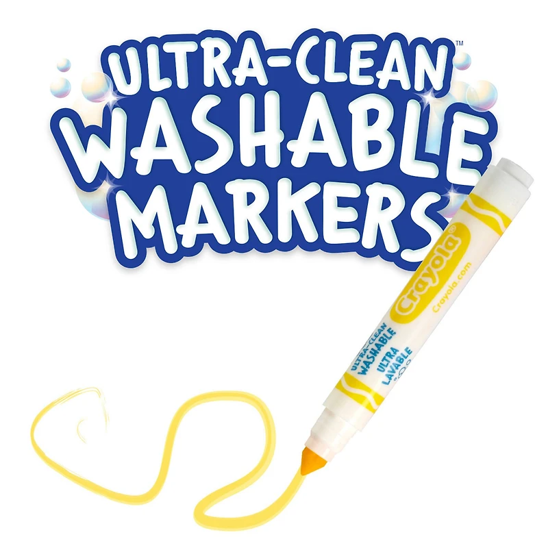 Crayola® Washable Formula Markers Classpack, 200 Count