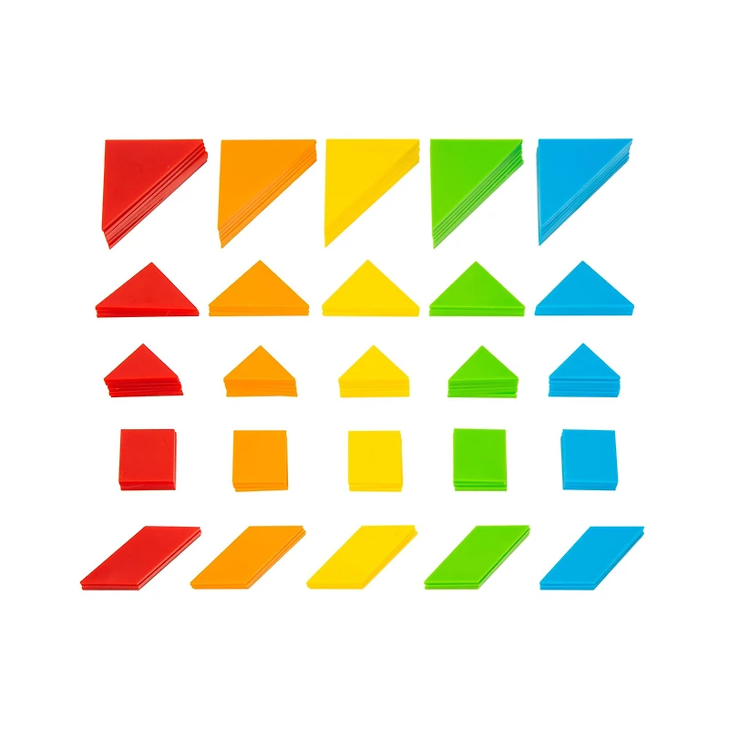 Thames & Kosmos Tangram Shapes Math Kit with Activity Cards