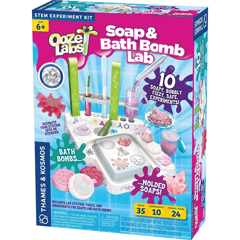 Thames & Kosmos Ooze Labs: Soap & Bath Bomb Lab Kit