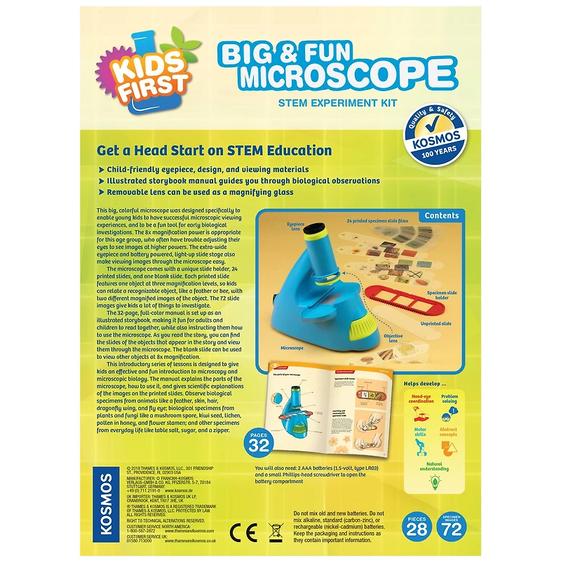 Thames & Kosmos Big & Fun Microscope Kit