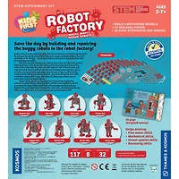 Thames & Kosmos Kids First Robot Factory: Wacky, Misfit, Rogue Robots