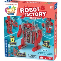 Thames & Kosmos Kids First Robot Factory: Wacky, Misfit, Rogue Robots