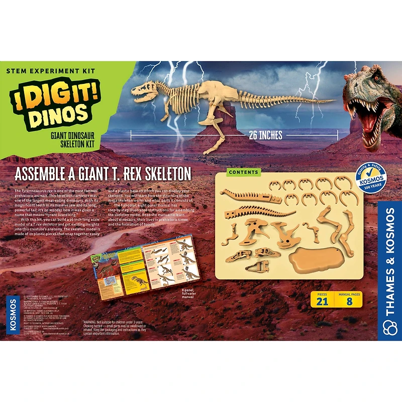 Thames & Kosmos Giant Dinosaur Skeleton Kit