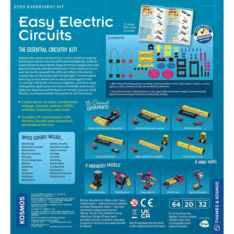 Thames & Kosmos Easy Electric Circuits Kit