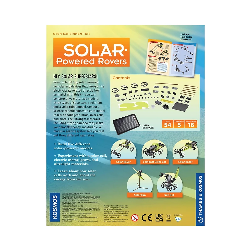 Thames & Kosmos Solar-Powered Rovers