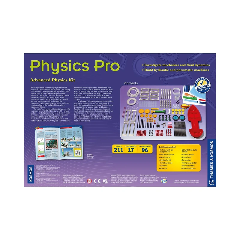 Thames & Kosmos Physics Pro S.T.E.M. Experiment Kit