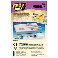 Thames & Kosmos I Dig It! Rocks: Real Minerals Excavation Kit