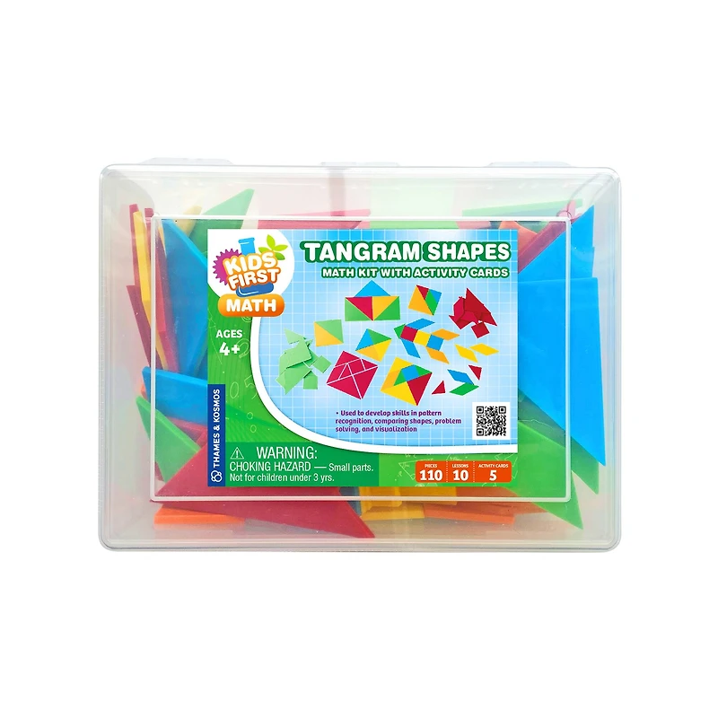 Thames & Kosmos Tangram Shapes Math Kit with Activity Cards