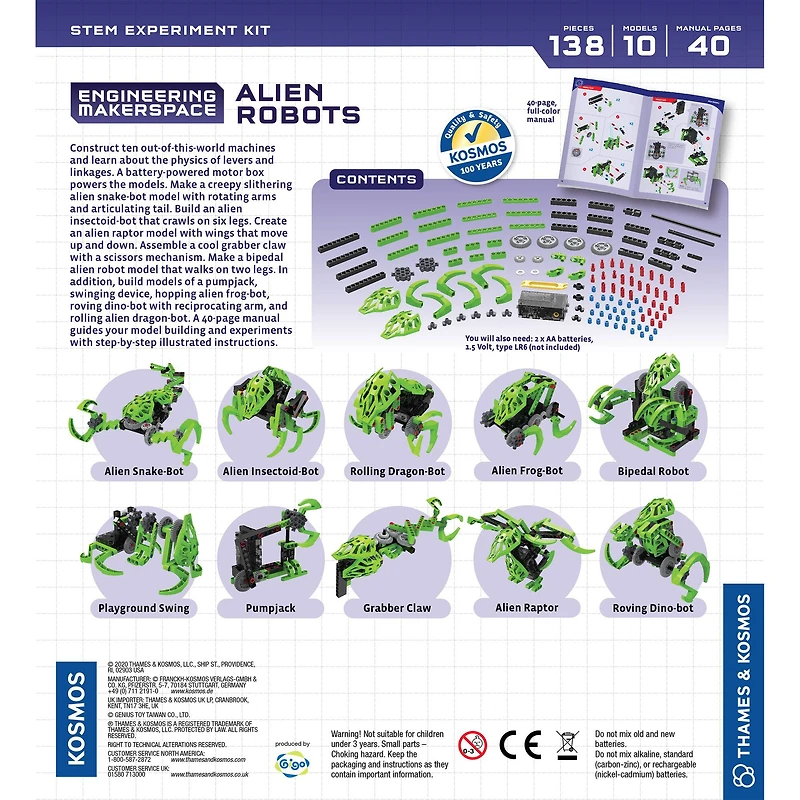 Thames & Kosmos Alien Robots Kit