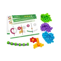 Thames & Kosmos Lacing Beads Math Kit with Activity Cards
