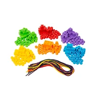 Thames & Kosmos Lacing Beads Math Kit with Activity Cards