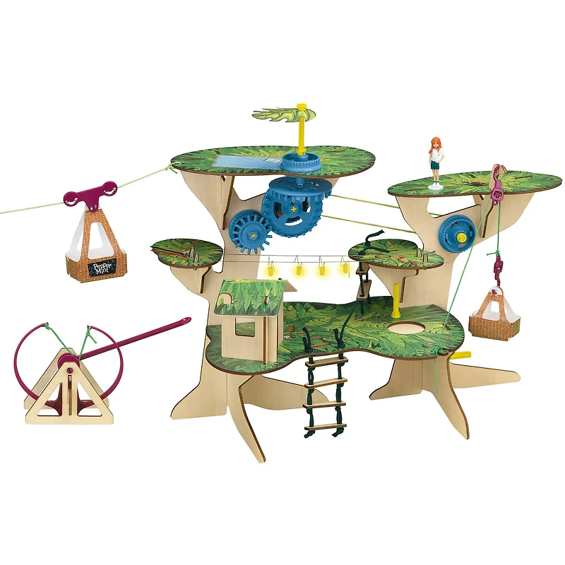 Thames & Kosmos Pepper Mint in the Great Treehouse Engineering Adventure Kit