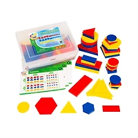 Thames & Kosmos Attribute Blocks Math Kit with Activity Cards