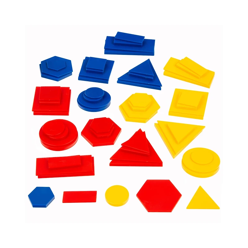 Thames & Kosmos Attribute Blocks Math Kit with Activity Cards