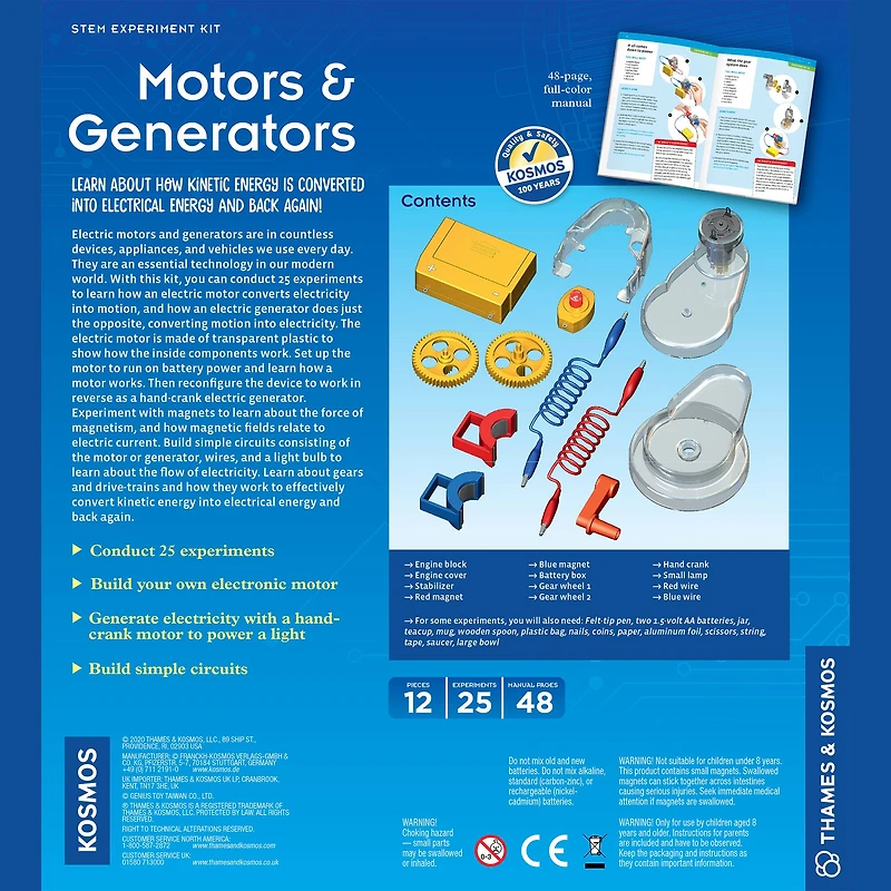 Thames & Kosmos Motors & Generators Activity Kit