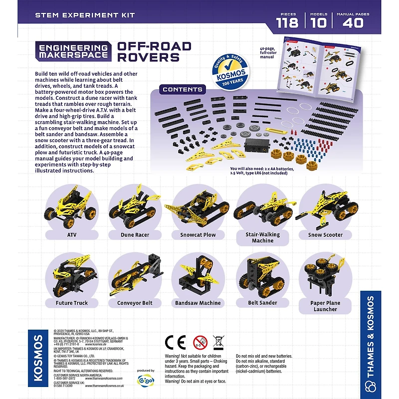 Thames & Kosmos Off-Road Rovers Kit