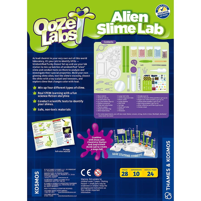 Thames & Kosmos Ooze Labs: Alien Slime Lab Kit