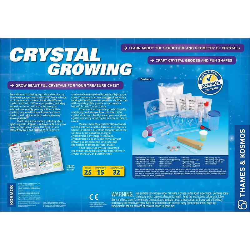 Thames & Kosmos Crystal Growing Kit